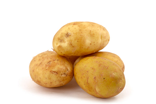 Pile of Organic Potatoes