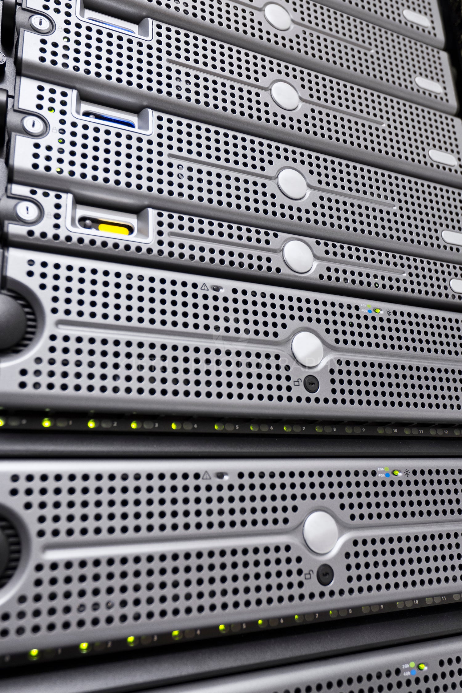 Rack Servers in Datacenter