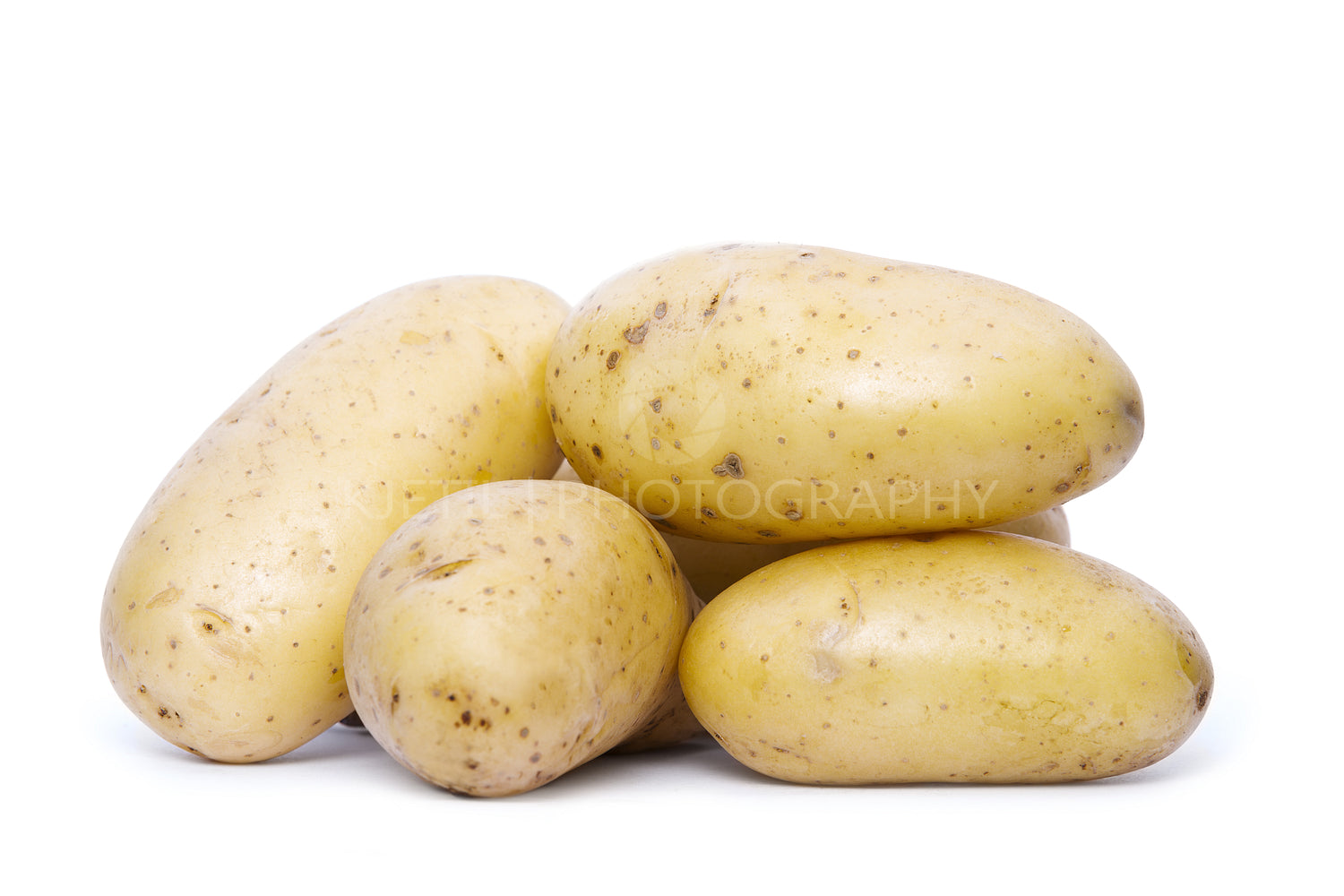 Pile Of Organic Potatoes