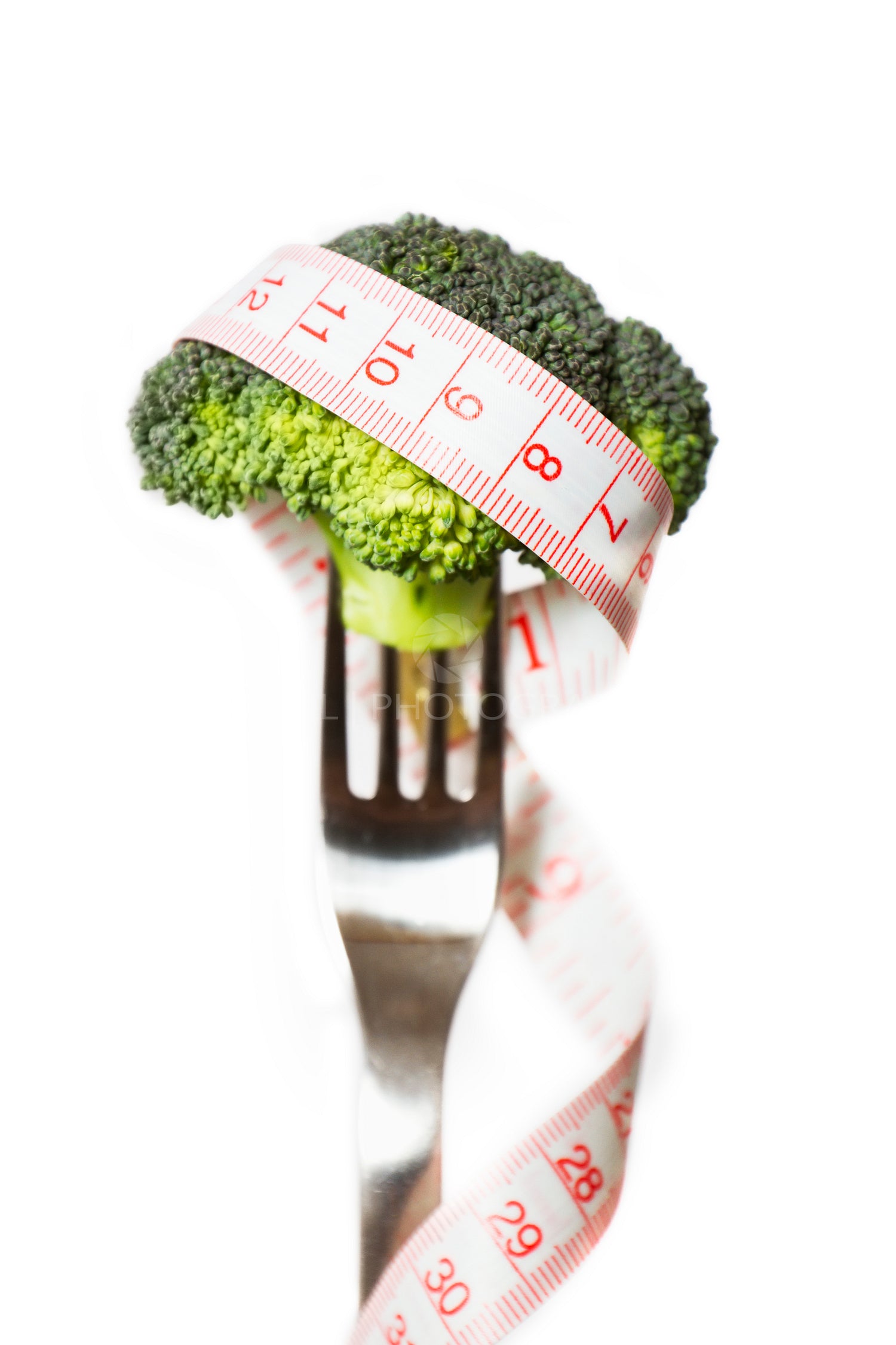 Broccoli with a Tape Measure