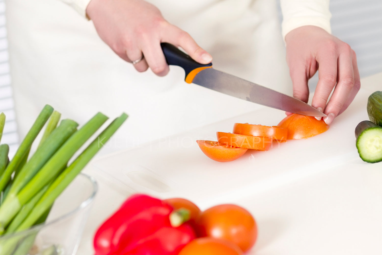 Making a Healthy Salad